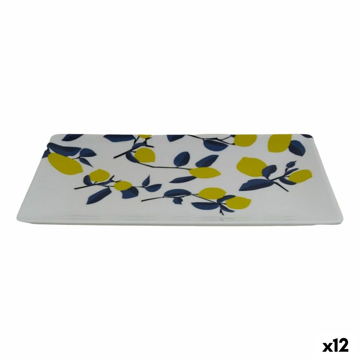 Snacksbricka La Mediterránea Citron 25 x 15 x 2 cm (12 antal)