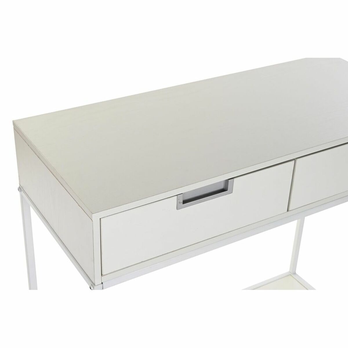 Konsol DKD Home Decor Metall MDF Vit (80 x 35 x 81 cm) - 10