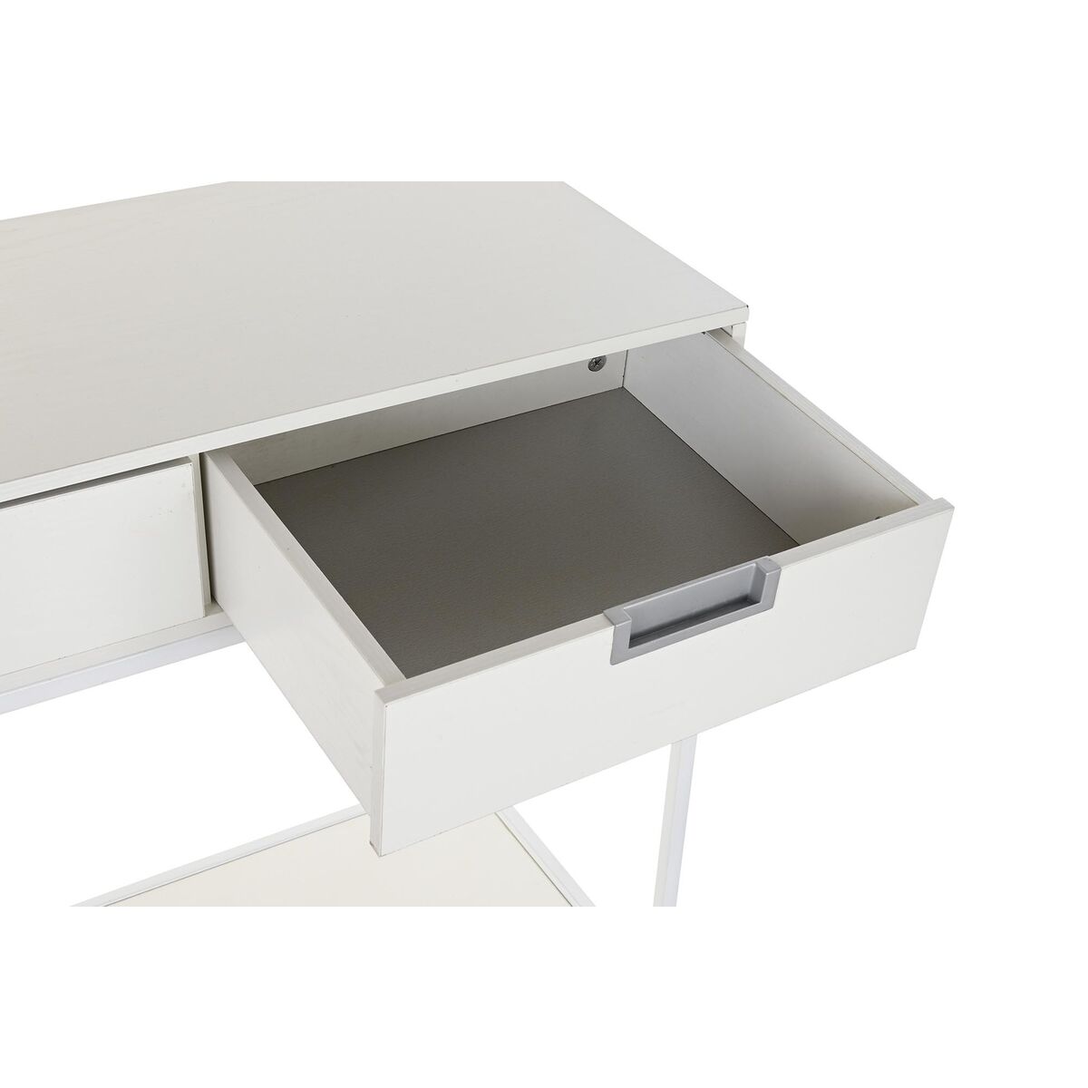 Konsol DKD Home Decor Metall MDF Vit (80 x 35 x 81 cm) - 9
