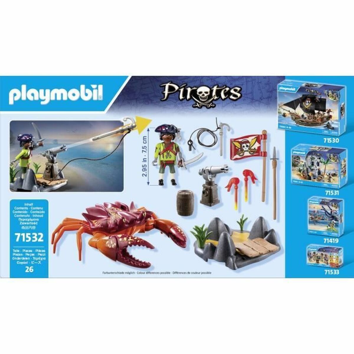 Playset Playmobil Pirates 71532 - 5