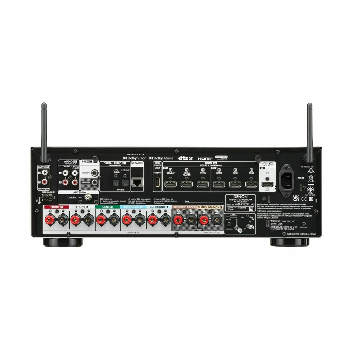 HDMI-Brytare Denon D1569 - 3