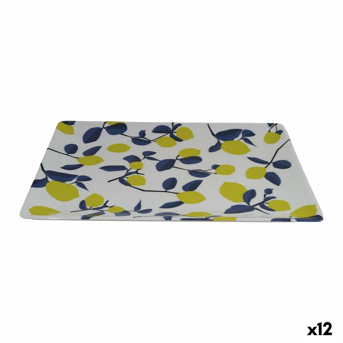Snacksbricka La Mediterránea Citron 30 x 20 x 2,5 cm (12 antal)