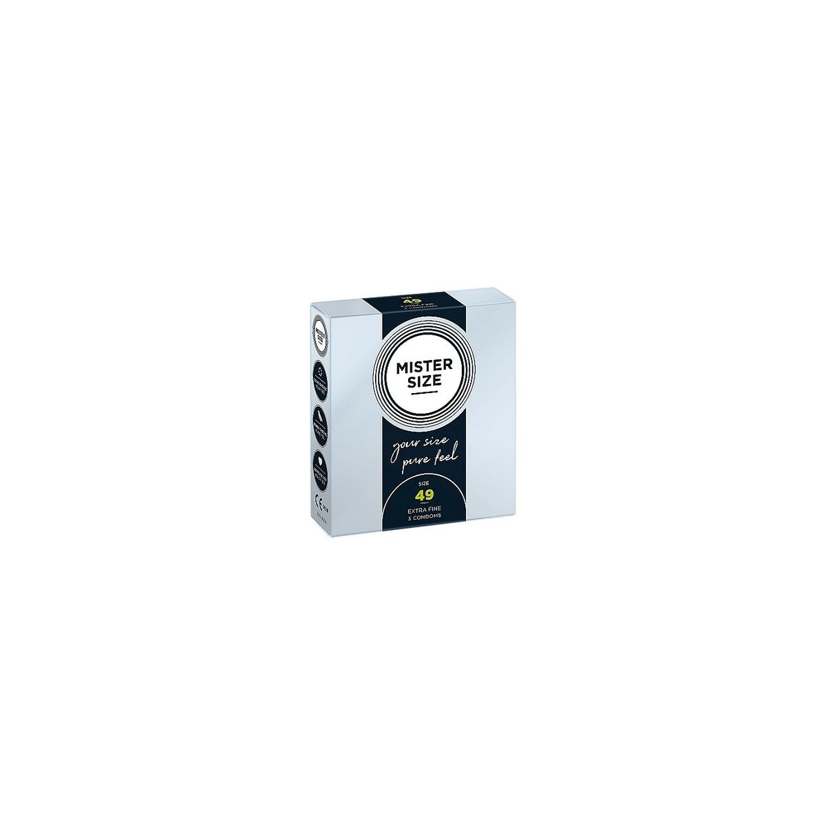 Kondomer Mister Size Pure Feel Extra Thin Extra fina
