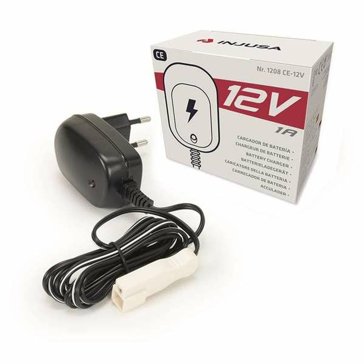 Batteriladdare Injusa 606 Ce E230 S12/0.8 C1 12 V