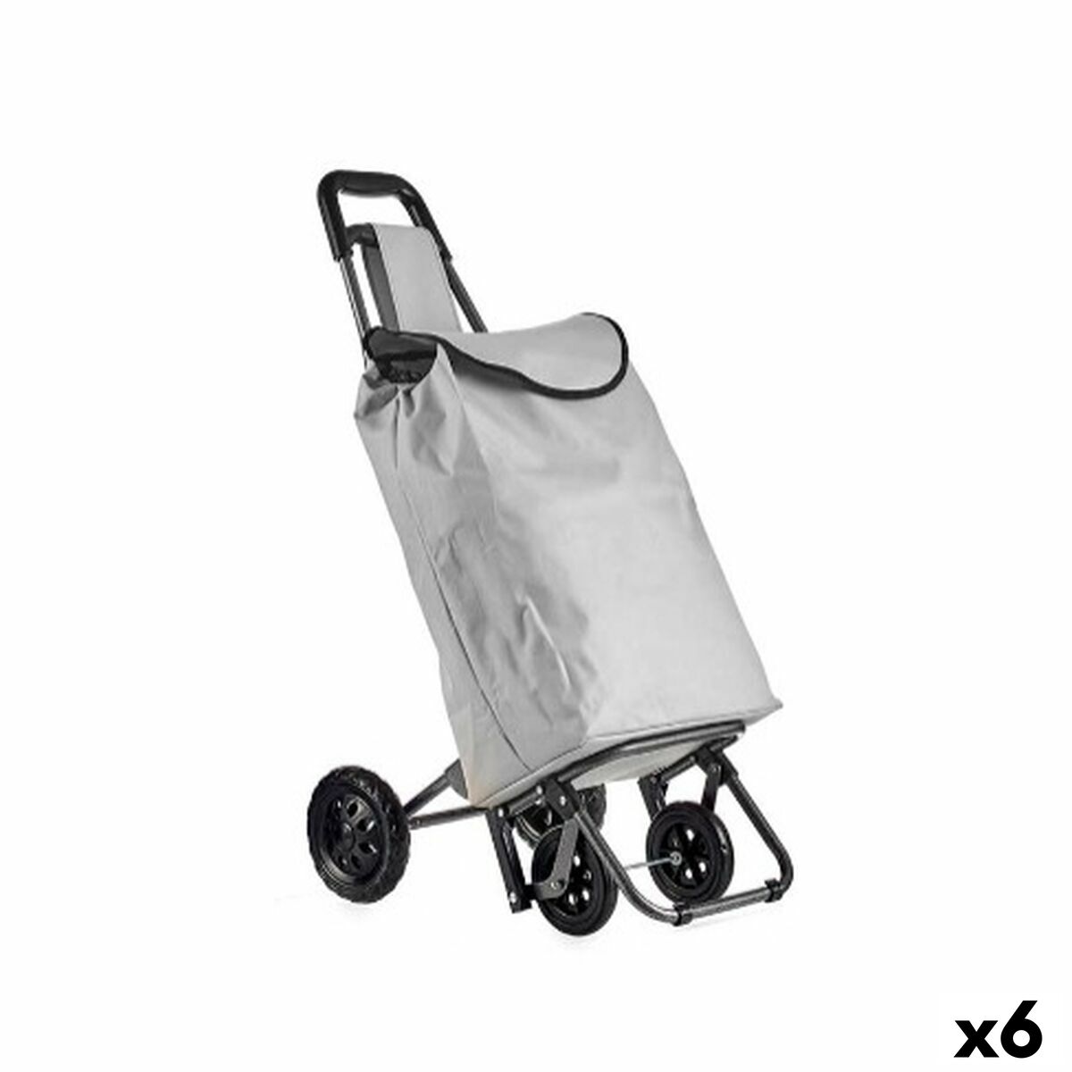Kundvagn Kinvara Svart Grå 30 L 22 x 98 x 38 cm (6 antal)