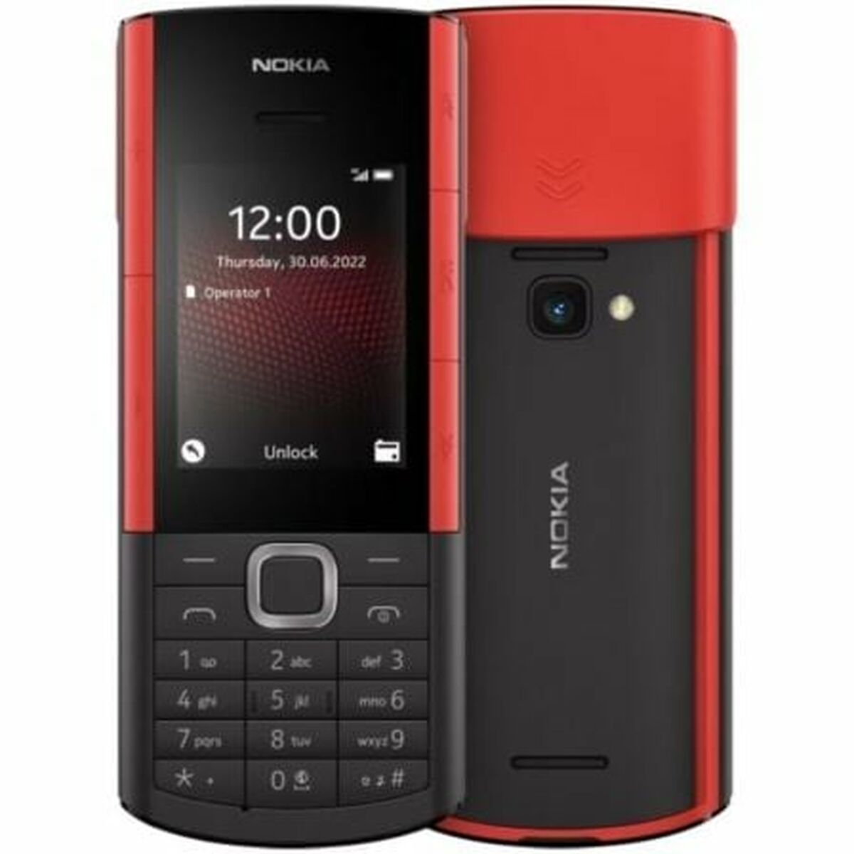 Mobiltelefon för seniorer Nokia Svart 128 GB RAM 2,4" 4G/LTE - 2