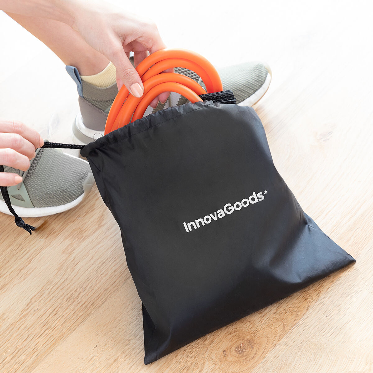 Bälte med motståndsband för rumpan och träningsguide Bootrainer InnovaGoods - 32