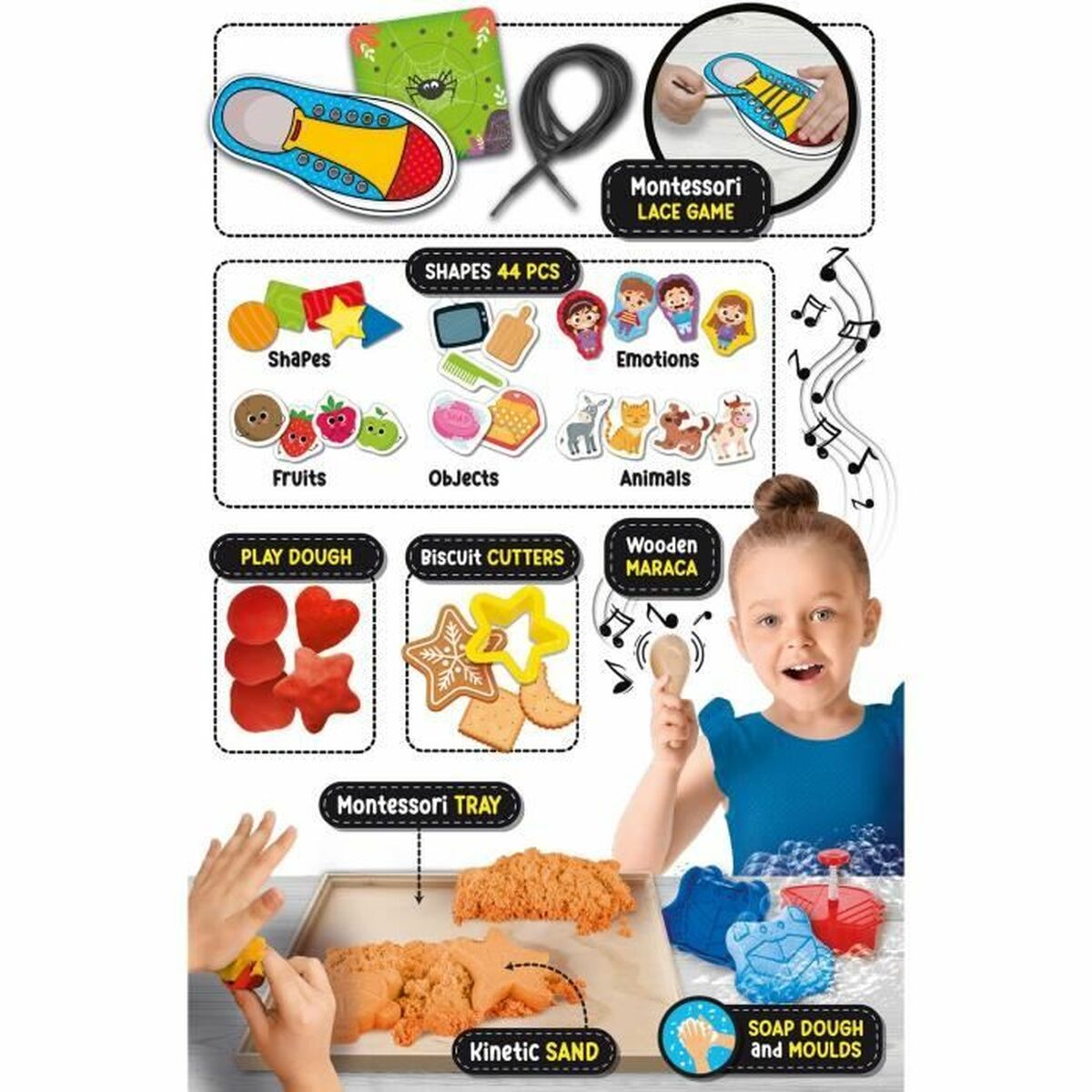 Utbildningsspel Lisciani Giochi Montessori Box (FR) - 3