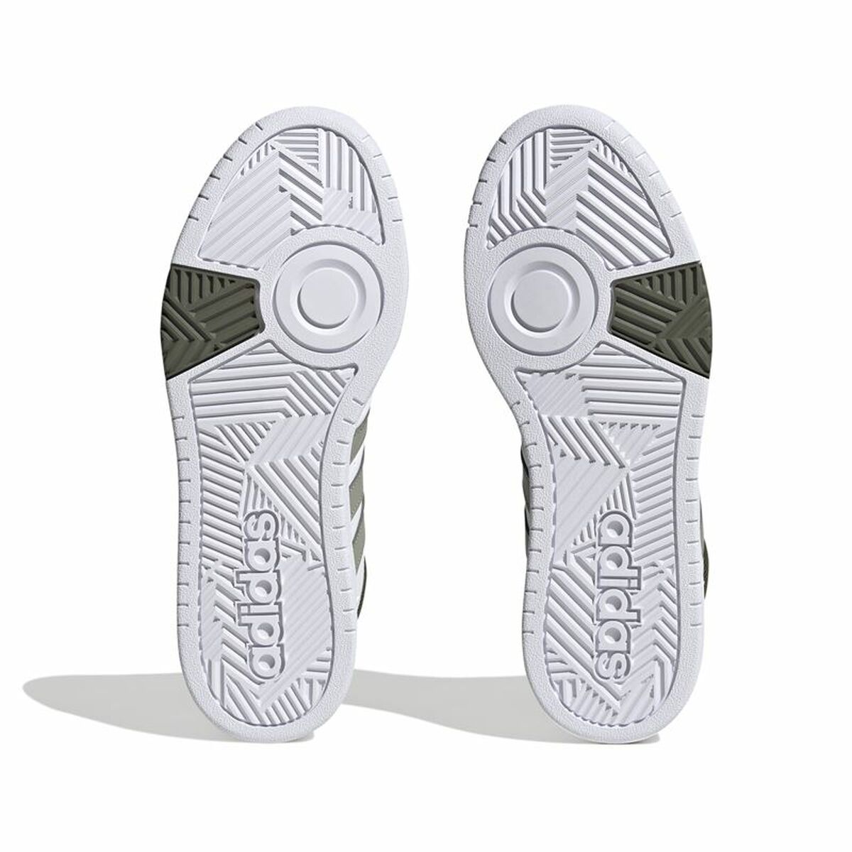 Basketskor, Vuxen Adidas Hoops 3.0 Mid Vit - 3