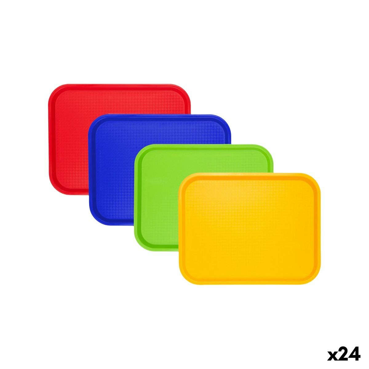 Bricka Quttin Plast 35 x 27 x 2,2 cm (24 antal)