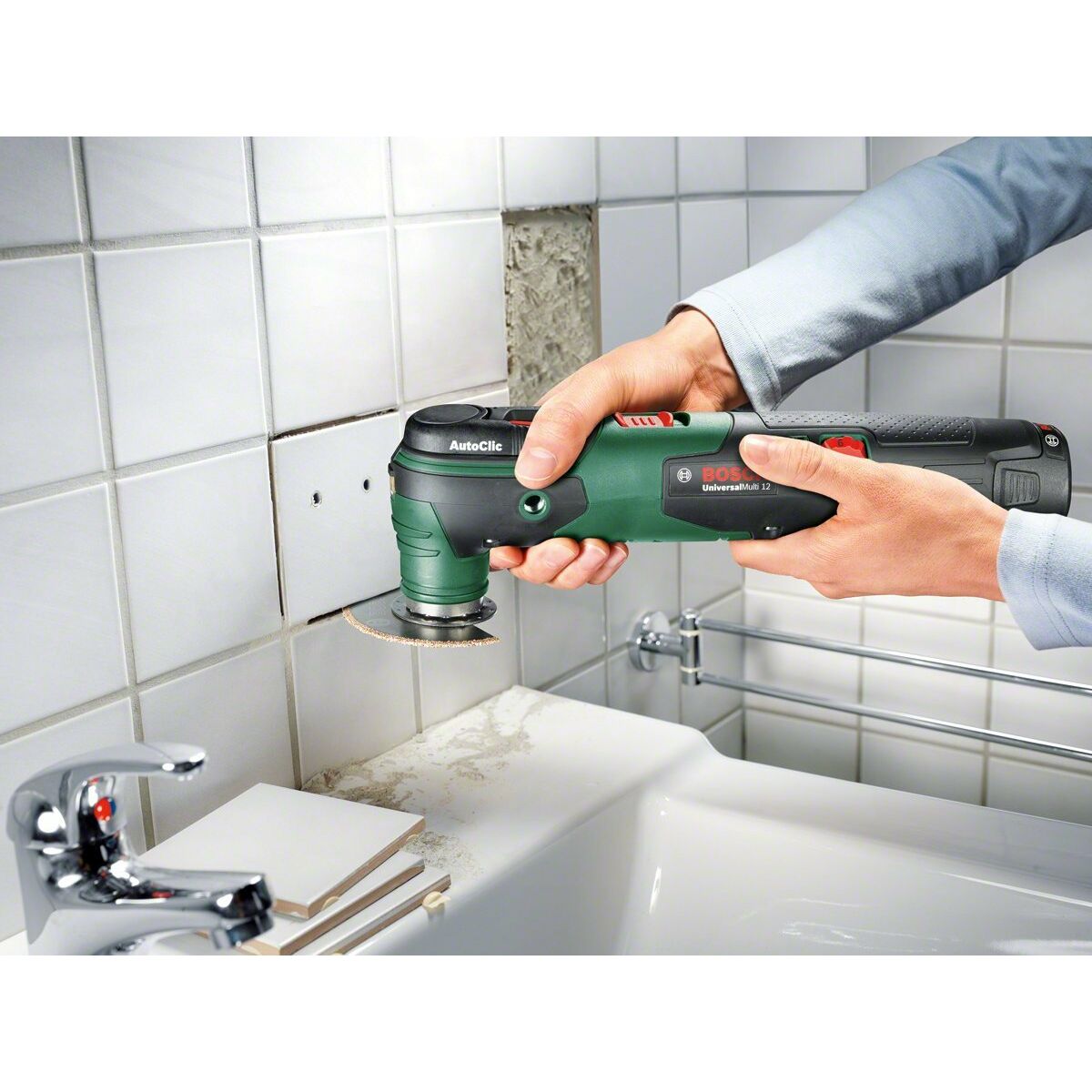 Multifunktionellt verktyg Turbo BOSCH 603103000 12 V - 8