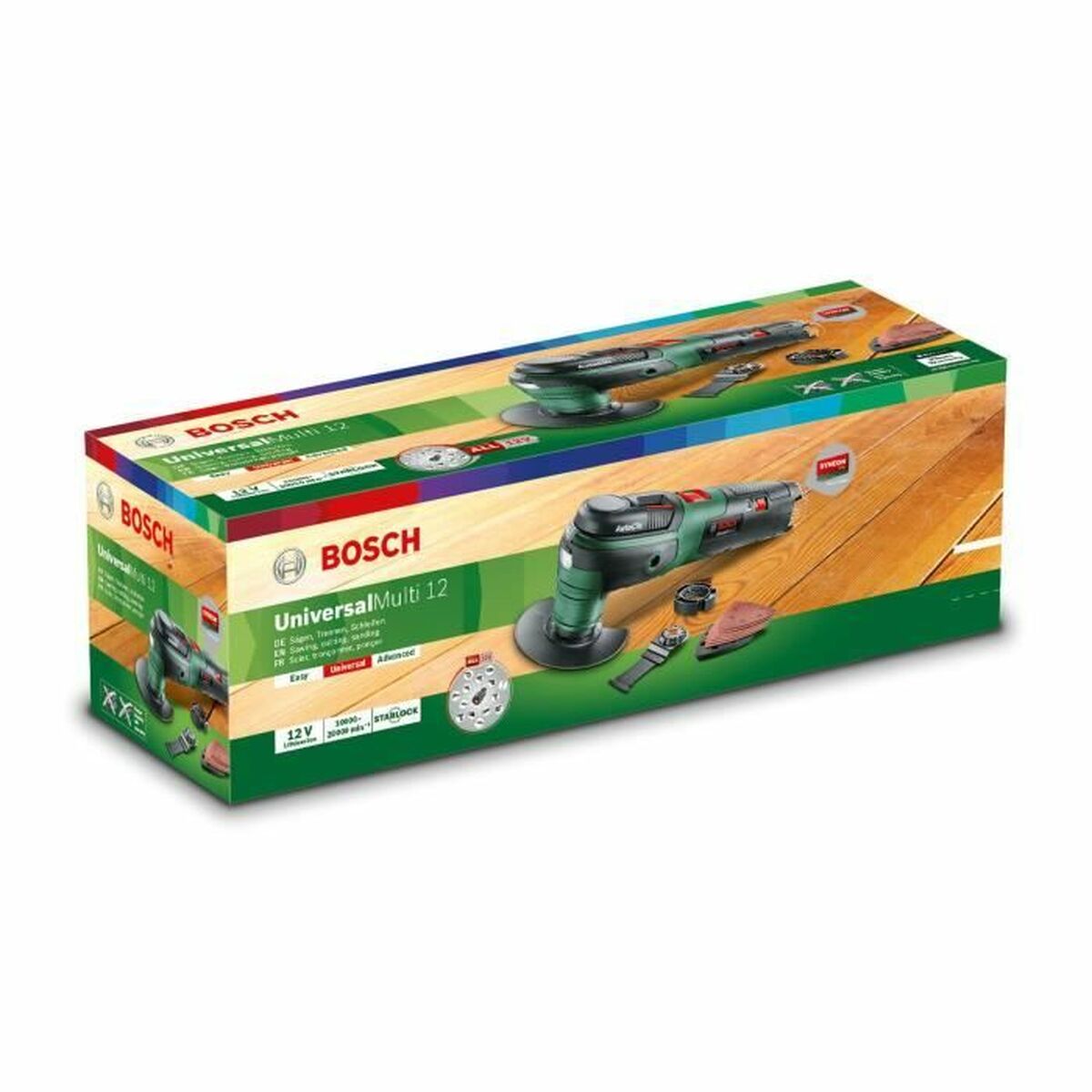 Multifunktionellt verktyg Turbo BOSCH 603103000 12 V - 11
