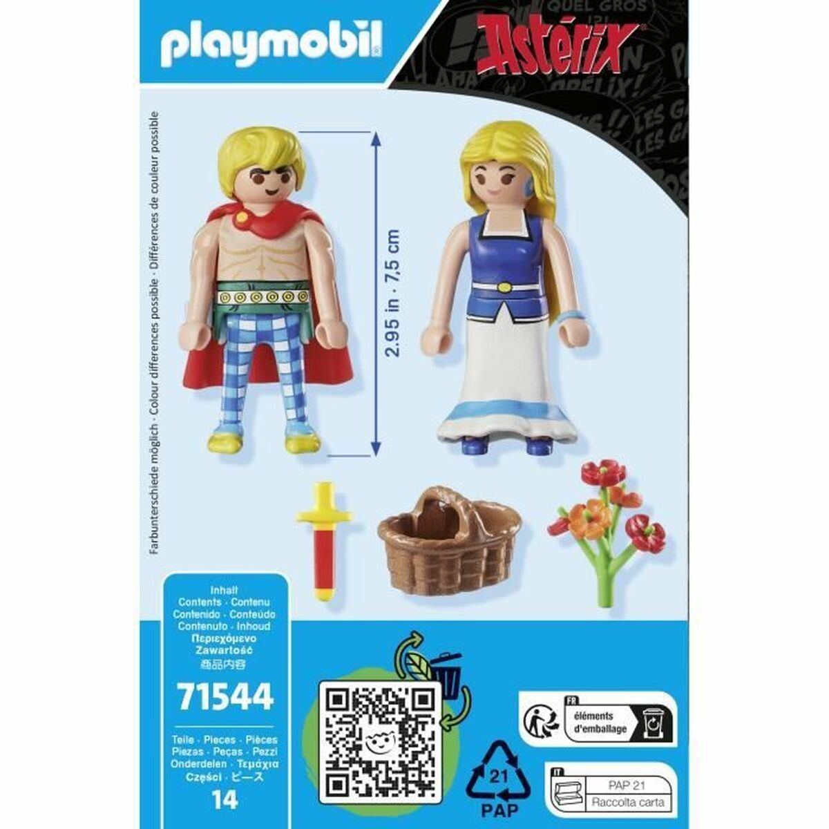 Figurer Playmobil Asterix 71544 14 Delar - 4