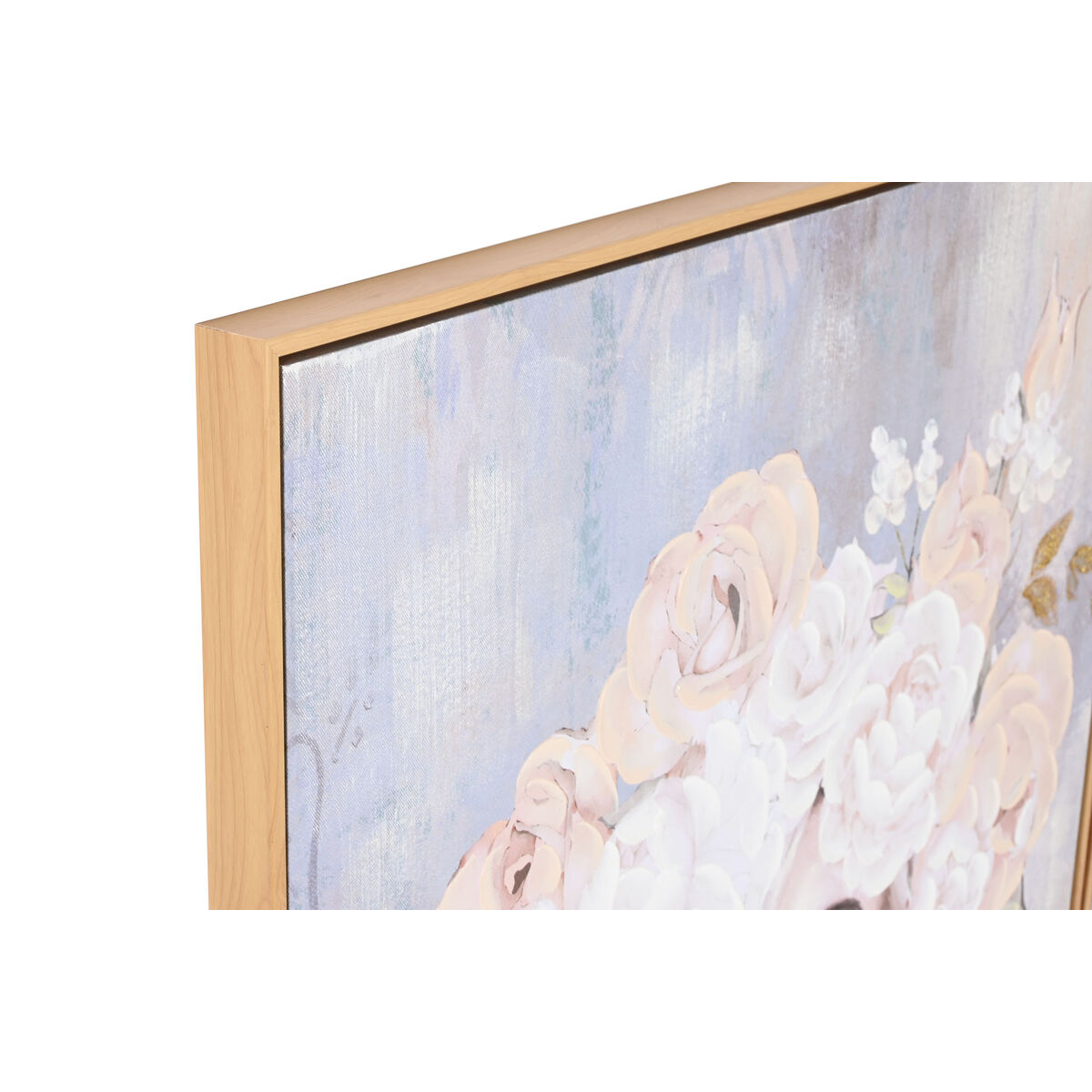 Tavla Home ESPRIT Virágok Modern 70 x 3,5 x 100 cm (2 antal) - 2