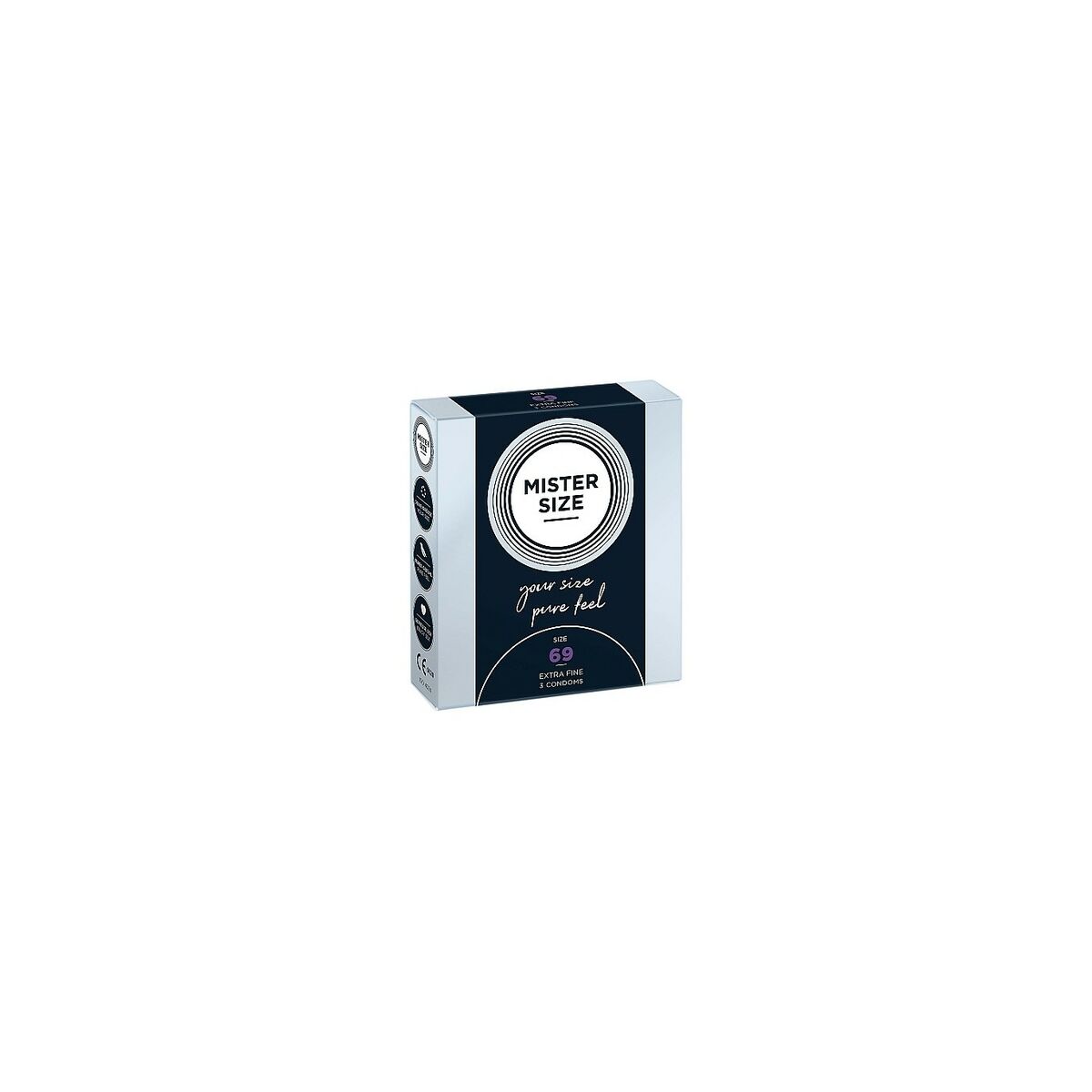 Kondomer Mister Size Pure Feel Extra Thin Extra fina