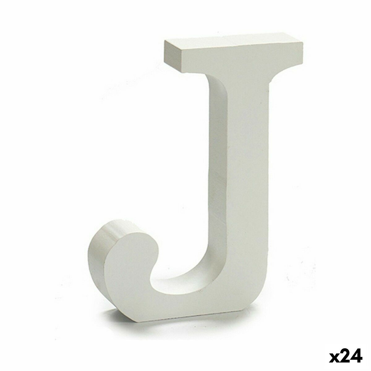 Brev Pincello J Vit Trä 2 x 11 cm 2 x 16 x 14,5 cm (24 antal)