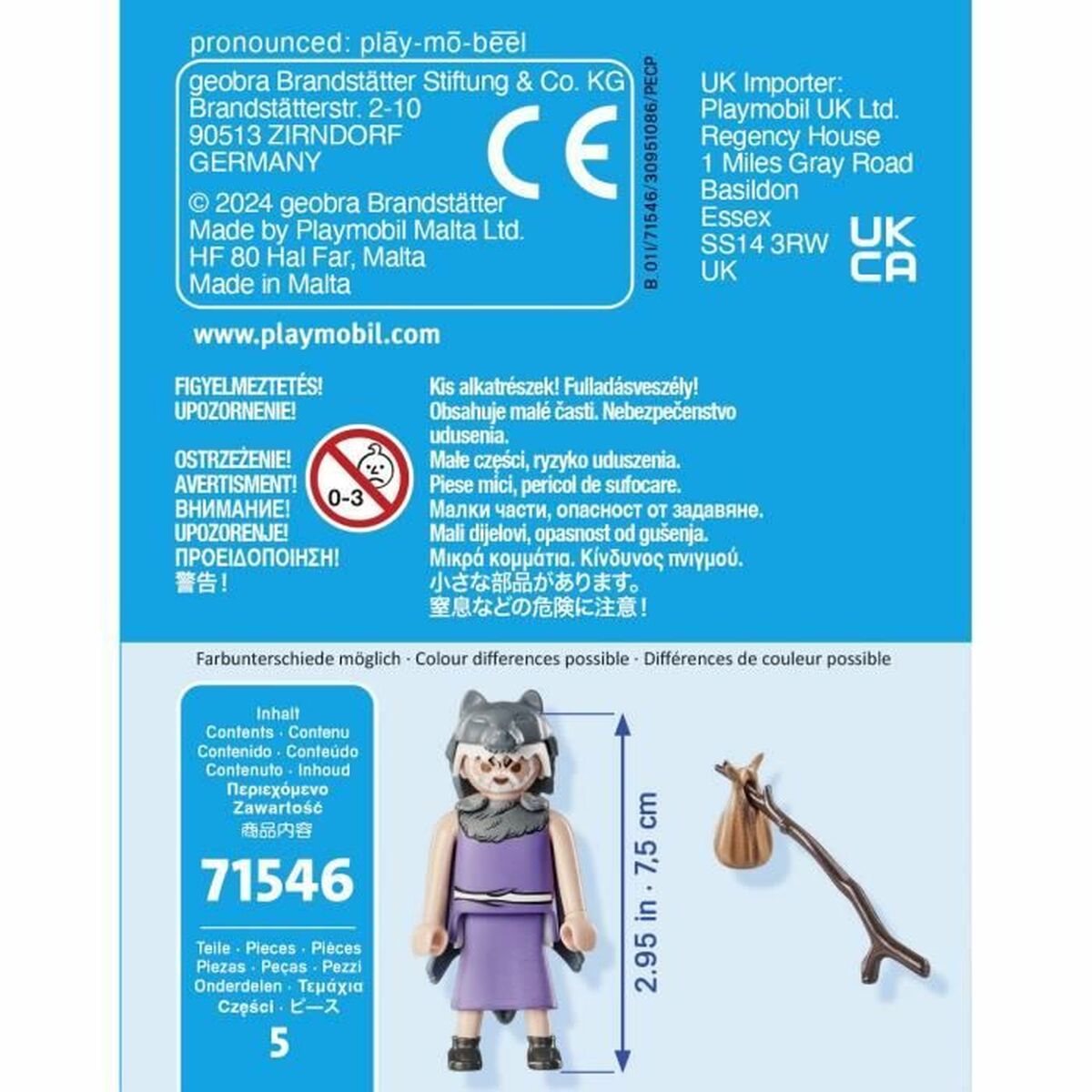 Playset Playmobil Asterix 71546 5 Delar - 4