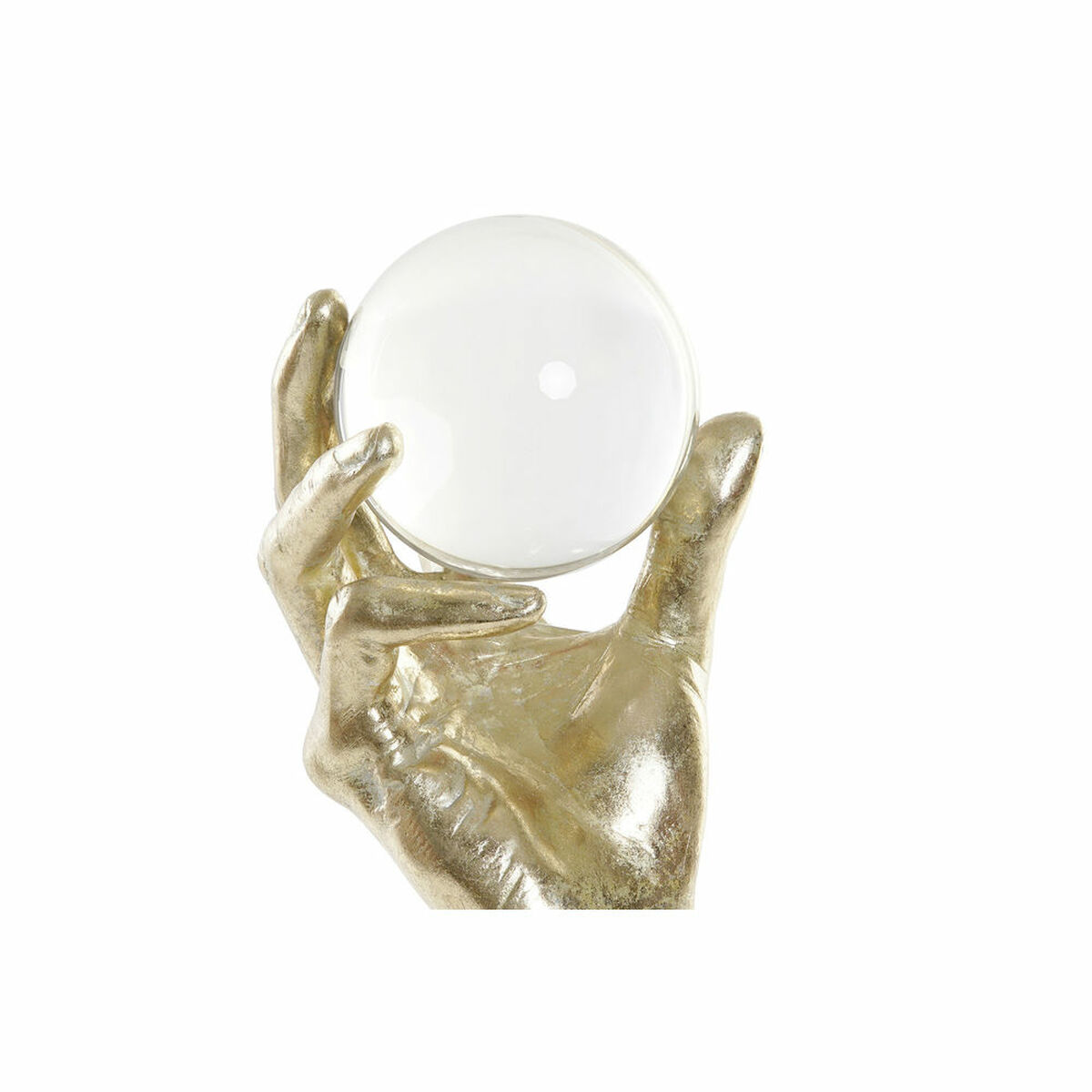 Prydnadsfigur DKD Home Decor Svart Gyllene Hand 13,5 x 13,5 x 36 cm - 8