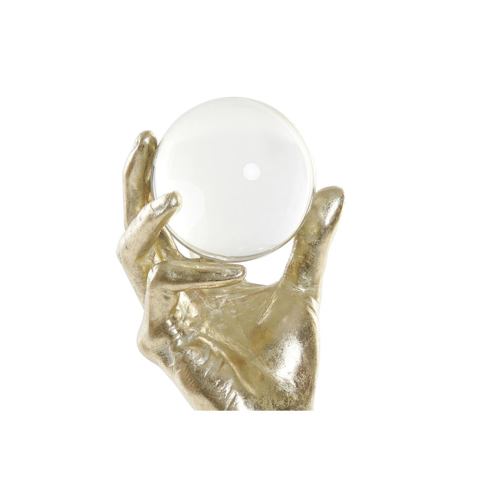 Prydnadsfigur DKD Home Decor Svart Gyllene Hand 13,5 x 13,5 x 36 cm - 3