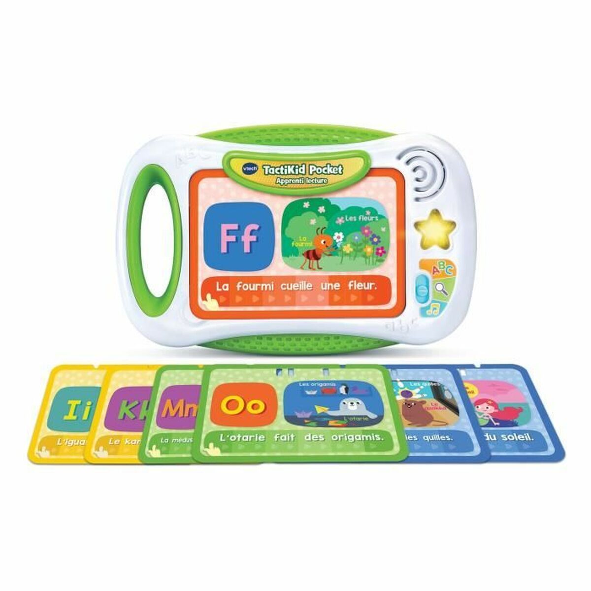 Interaktiv läsplatta för småbarn Vtech Tactikid Pocket Apprenti Lecture (FR) - 6
