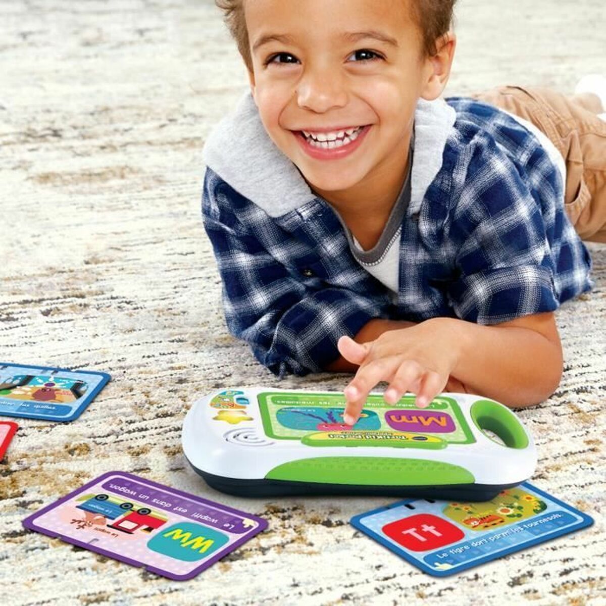 Interaktiv läsplatta för småbarn Vtech Tactikid Pocket Apprenti Lecture (FR) - 12