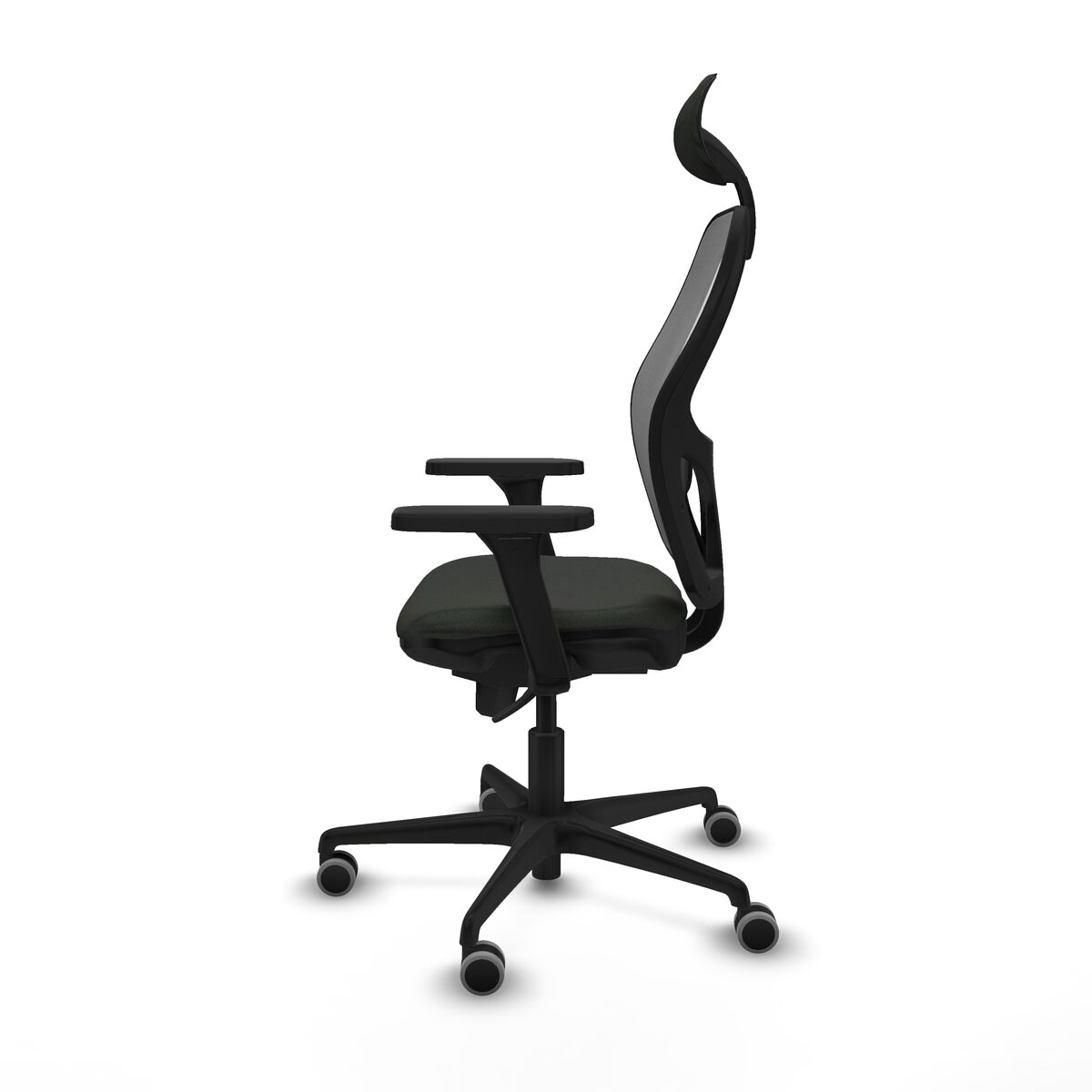 Kontorsstol med nackstöd Piqueras y Crespo 3D036G1 Svart - 3