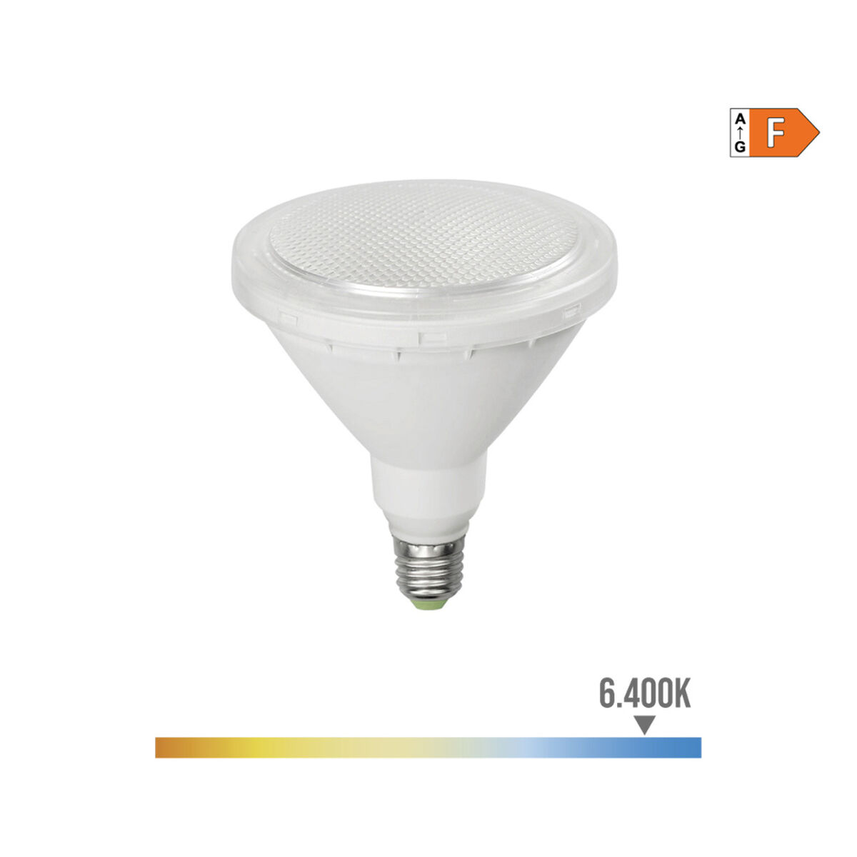 LED-lampa EDM 98871 F 15 W 80 W E27 1200 Lm Ø 12 x 13,8 cm (6400 K) - 6