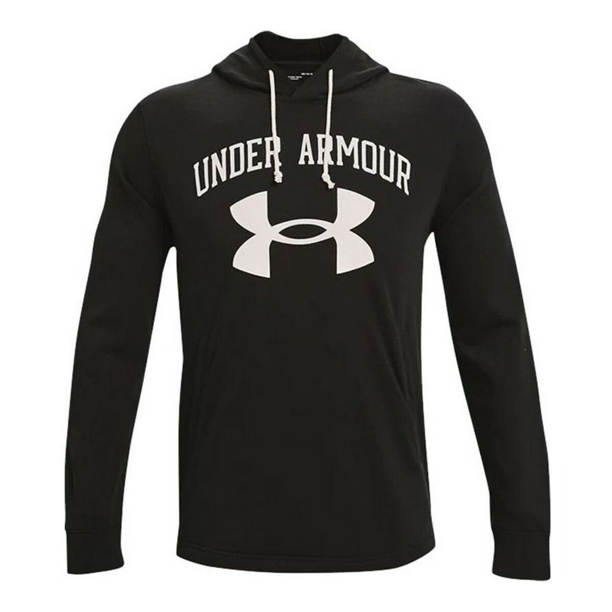 Tröja med huva Herr Under Armour Rival Terry Svart - 8