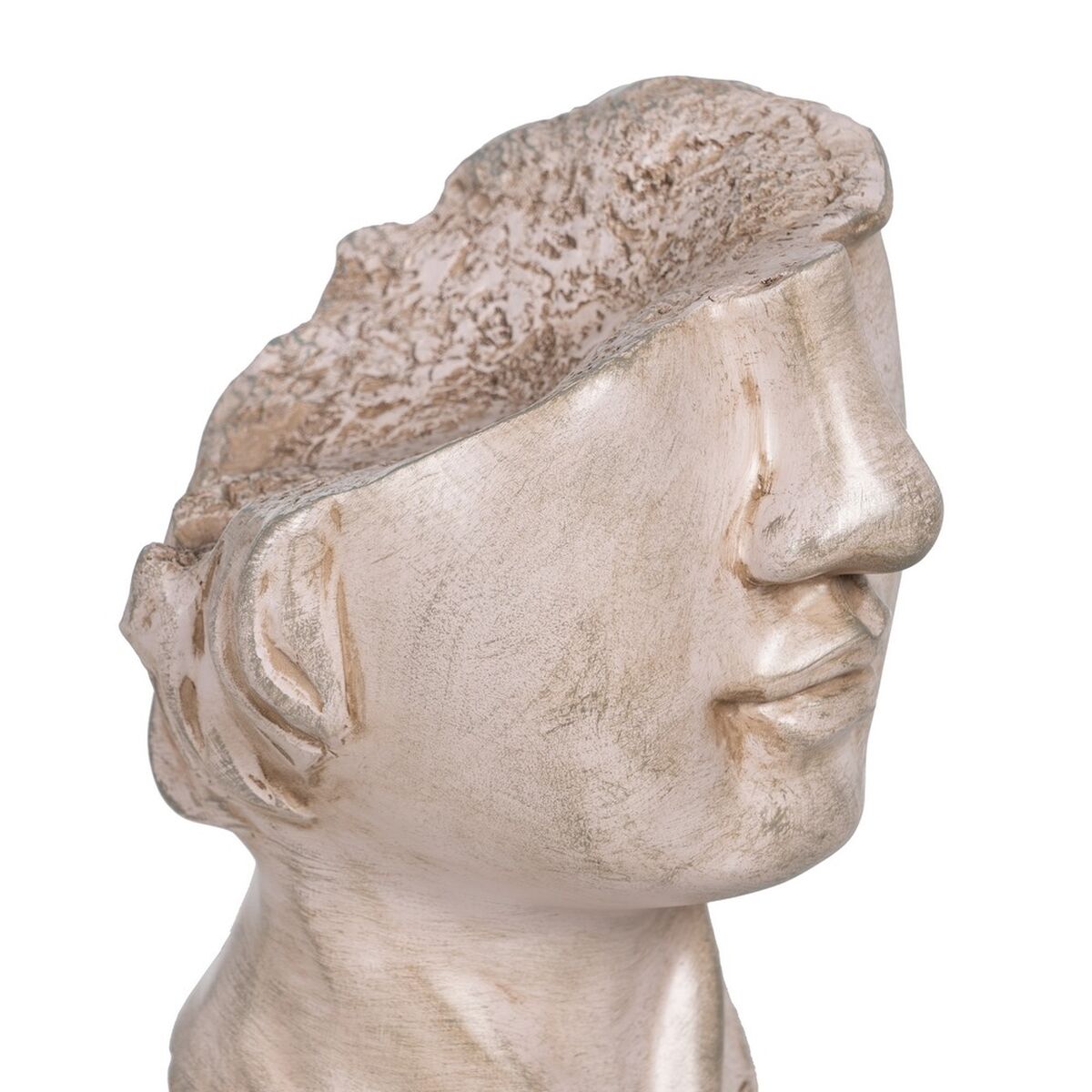 Prydnadsfigur Beige Ansikte 12,5 x 13,5 x 27,5 cm - 3