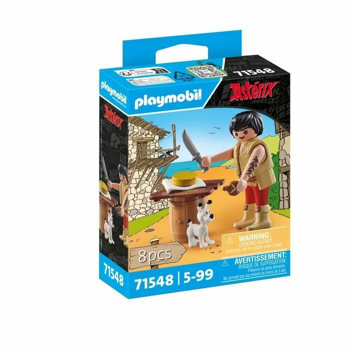 Playset Playmobil Asterix 71548 8 Delar