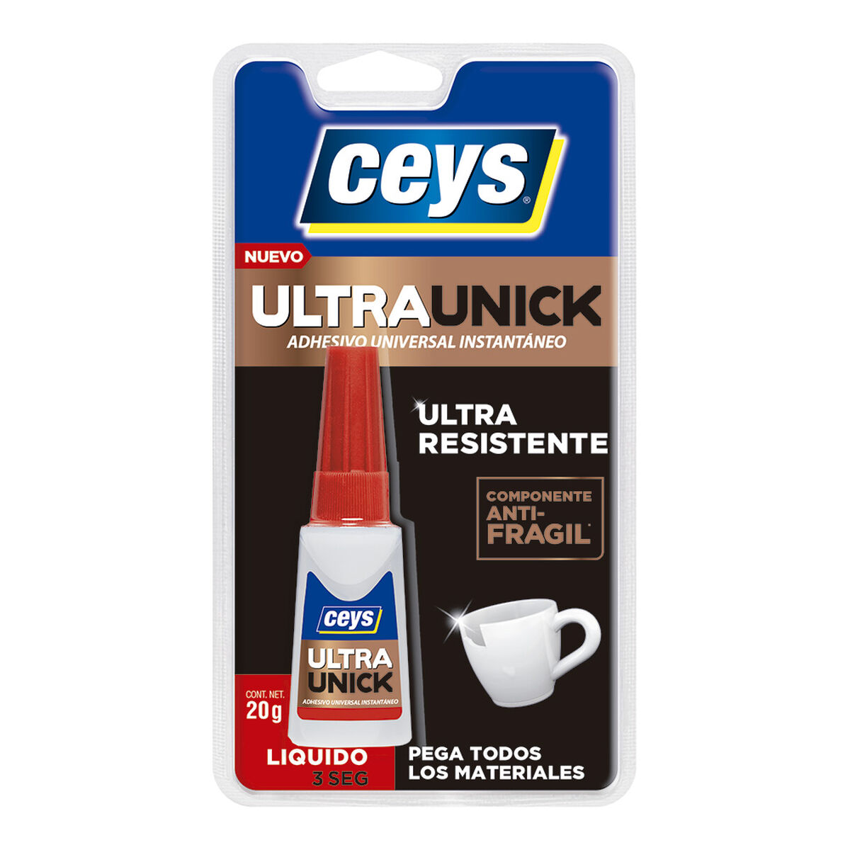 Omedelbar vidhäftning Ceys Ultraunik 20 g