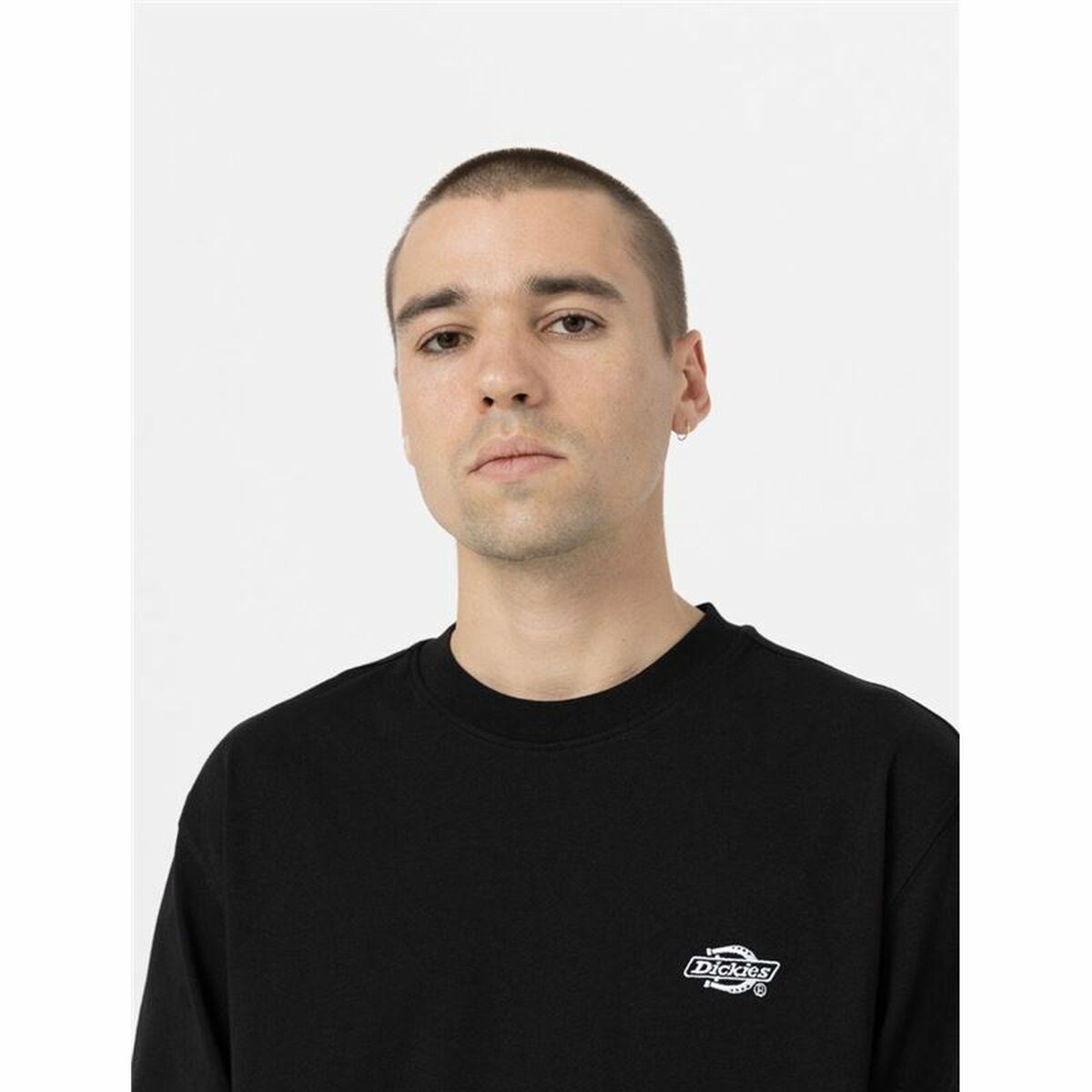 Tröja utan huva Herr Dickies Summerdale Vit - 3