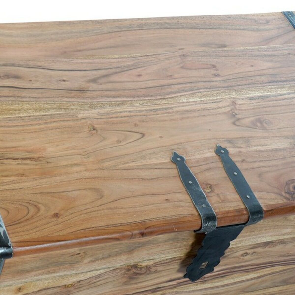 Koffert DKD Home Decor Akaciaträ 100 x 45 x 40 cm - 2
