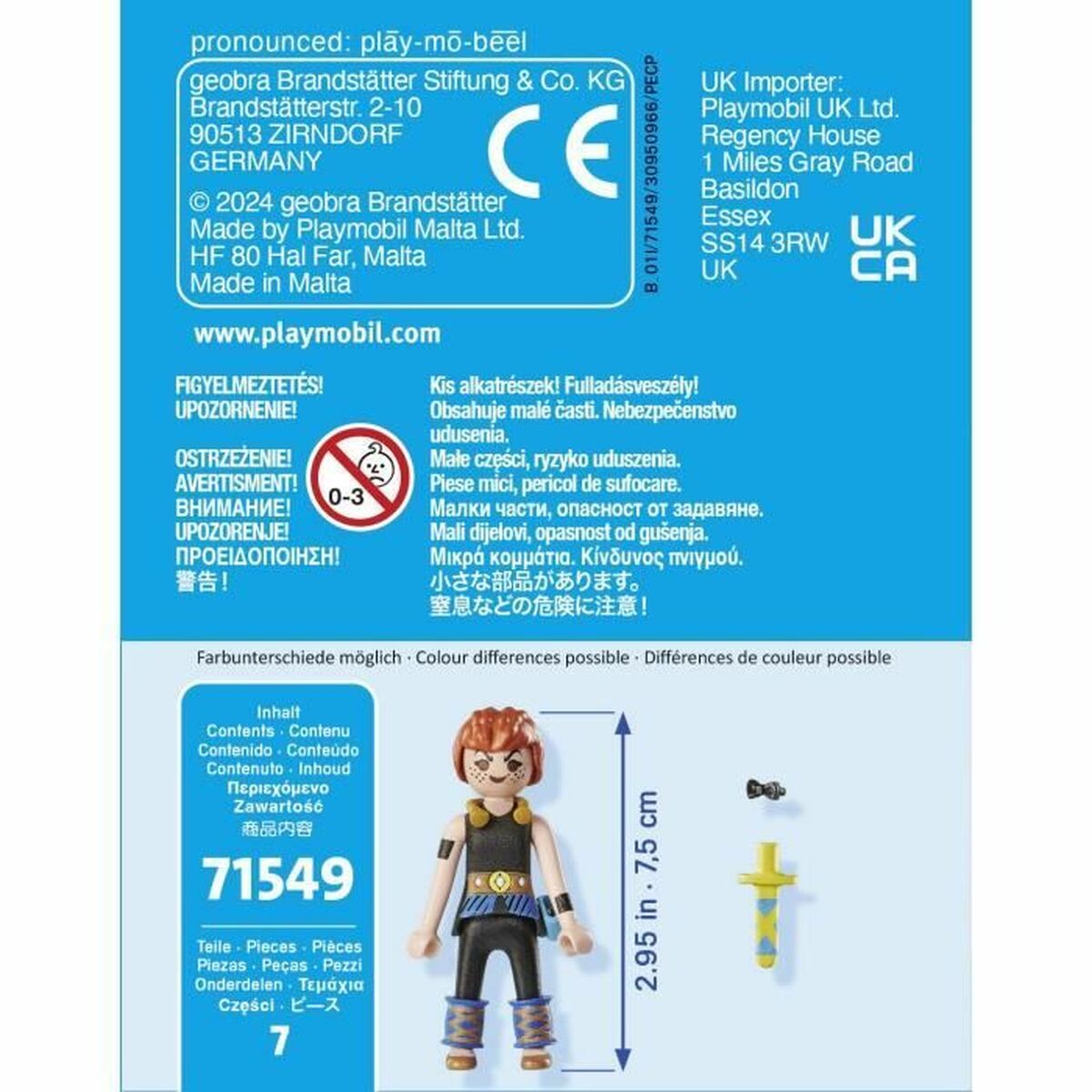 Figurer Playmobil Asterix 71549 7 Delar - 4