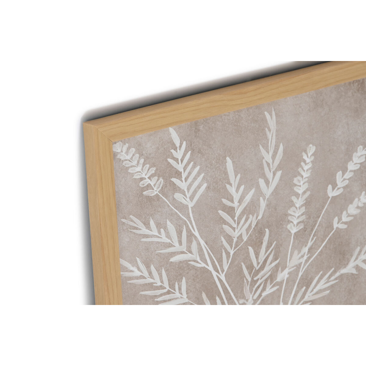 Kanvas Home ESPRIT Kanvas Trä MDF 30 x 2 x 30 cm - 2