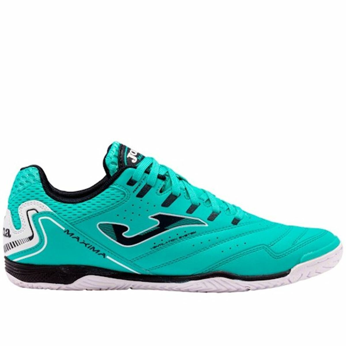 Fotbollsskor för inomhusbruk för barn Joma Sport Maxima 2427 Aquamarine