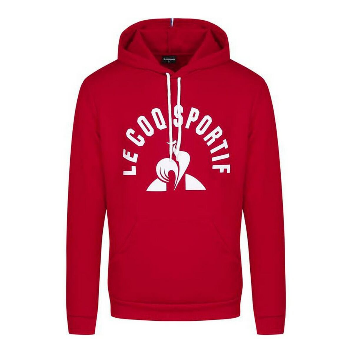 Tröja med huva Herr Le coq sportif Saison 2 Röd - 4