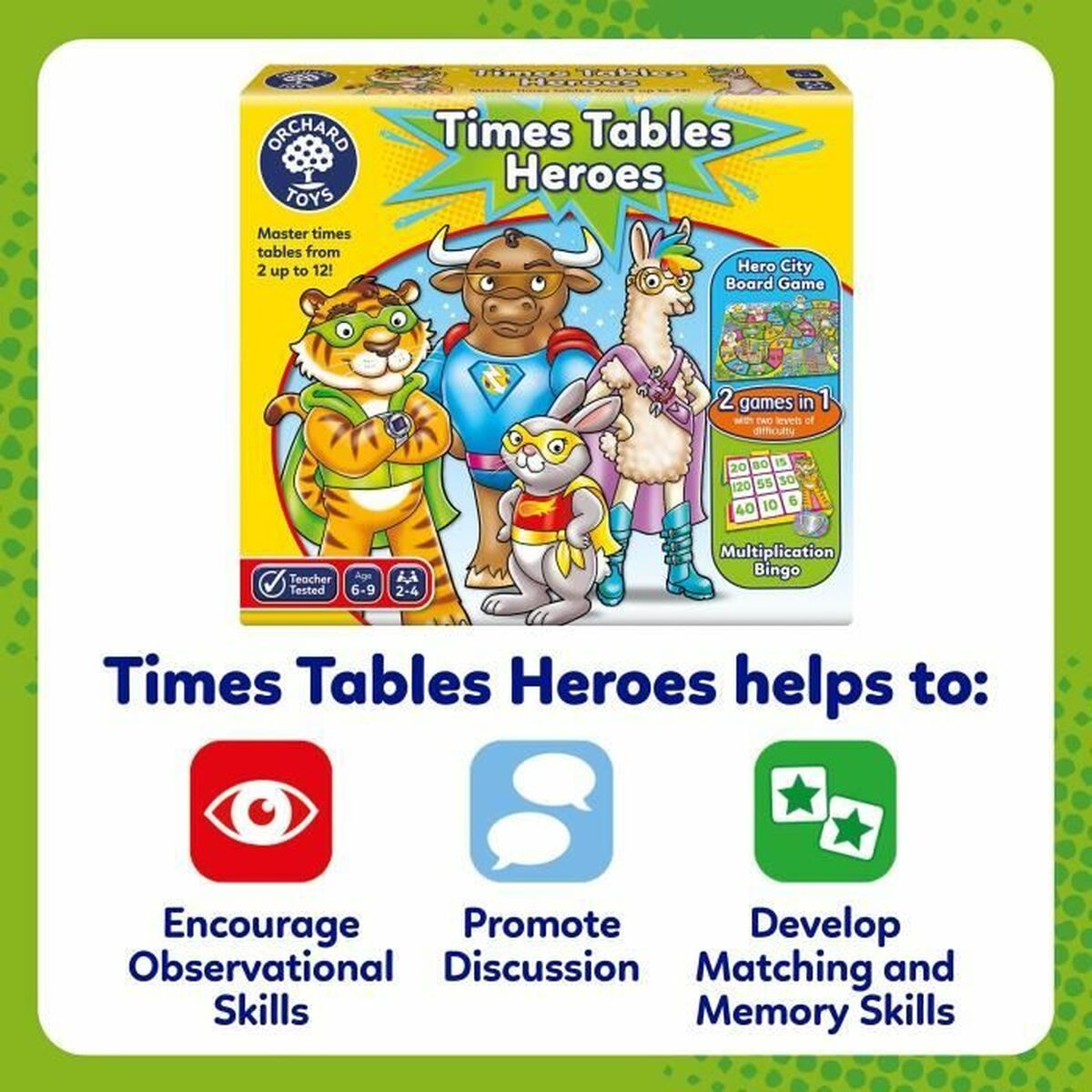 Utbildningsspel Orchard Times tables Heroes (FR) - 4