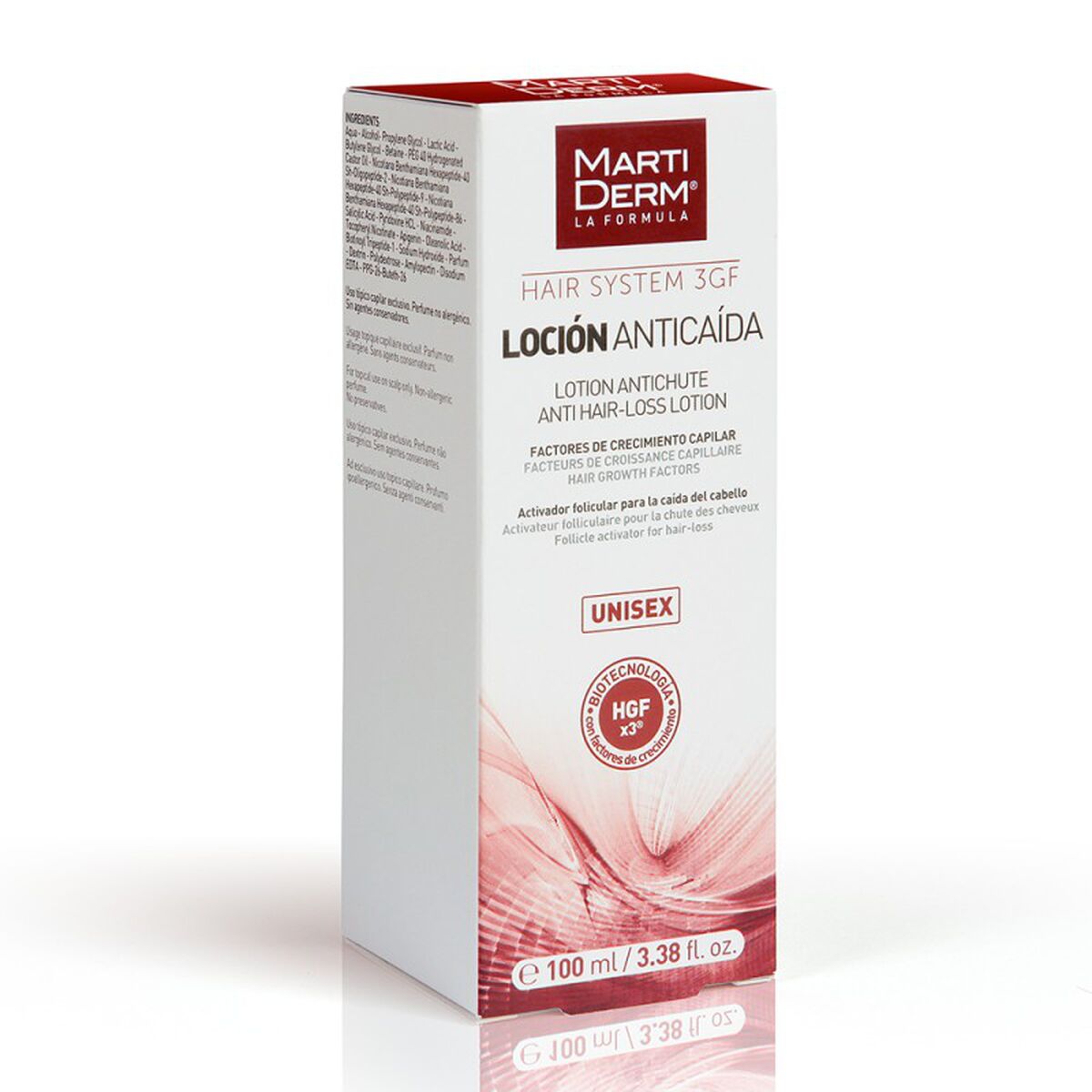 Anti-Håravfall lotion Martiderm HAIR SYSTEM 100 ml - 2