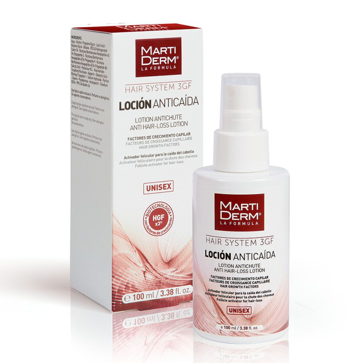 Anti-Håravfall lotion Martiderm HAIR SYSTEM 100 ml - 3