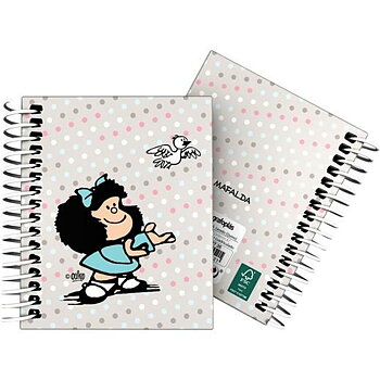 Anteckningsbok Mafalda Bird Multicolour A7 100 Blad