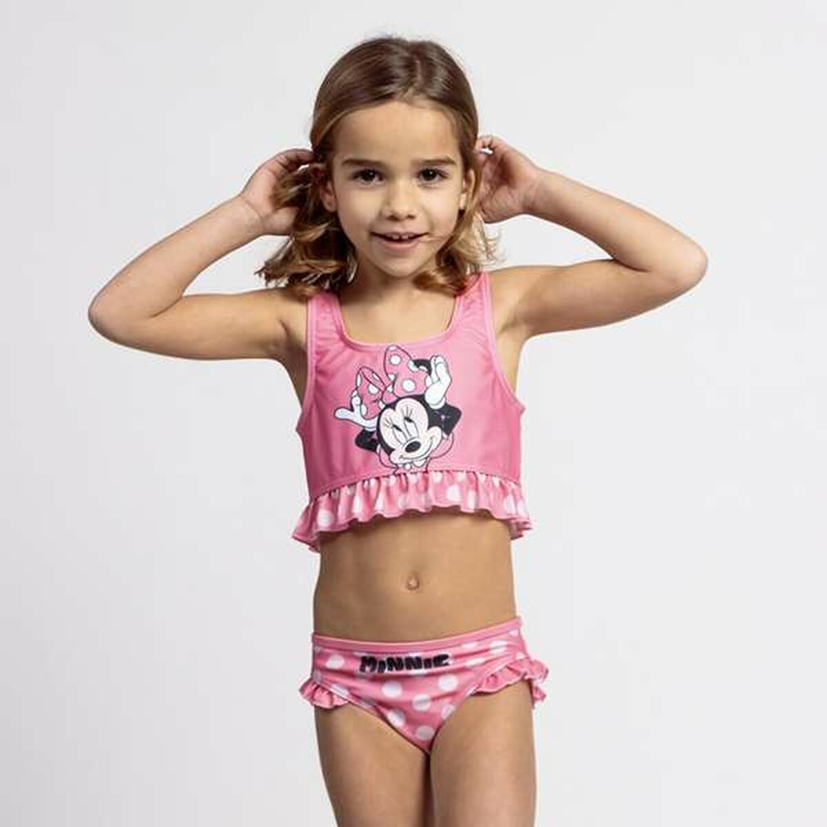 Bikinitrosa För Flickor Minnie Mouse Rosa - 4