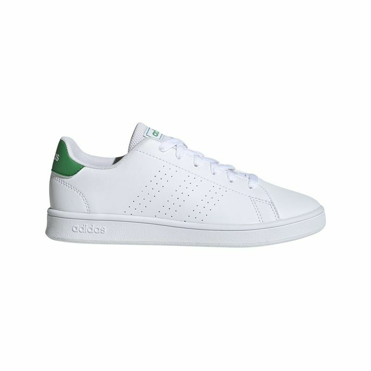 Sportskor för barn Adidas Advantage Vit - 8