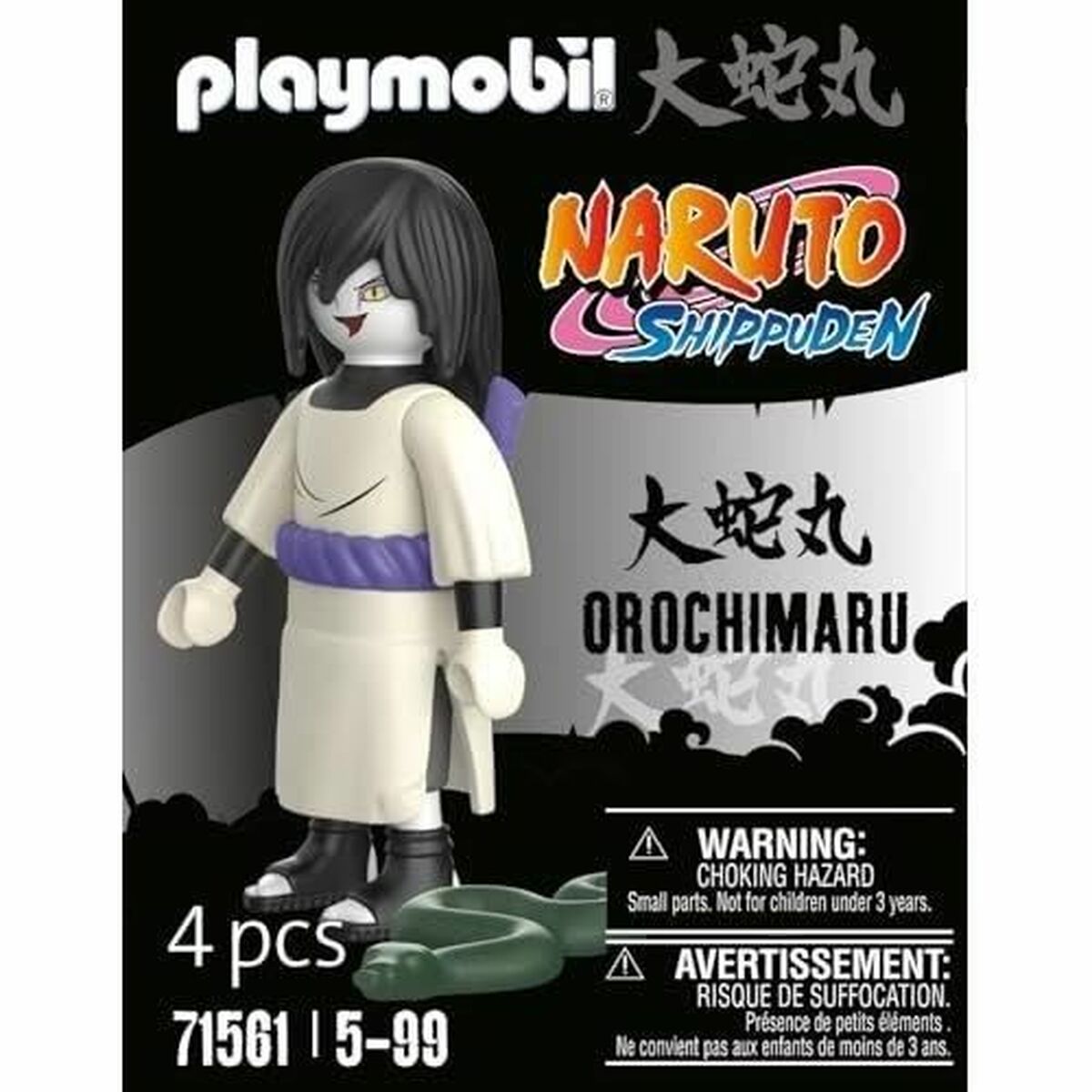 Figurer Playmobil Naruto 71561 4 Delar - 3