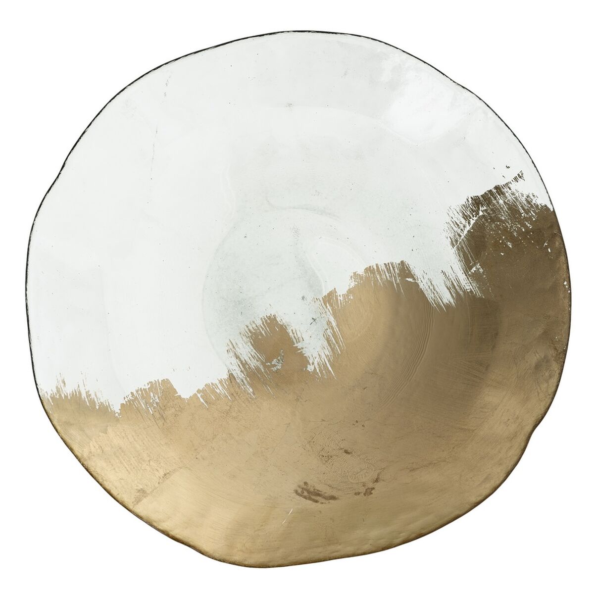 Bordsdekoration Gyllene Glas 29 x 29 x 5 cm - 2