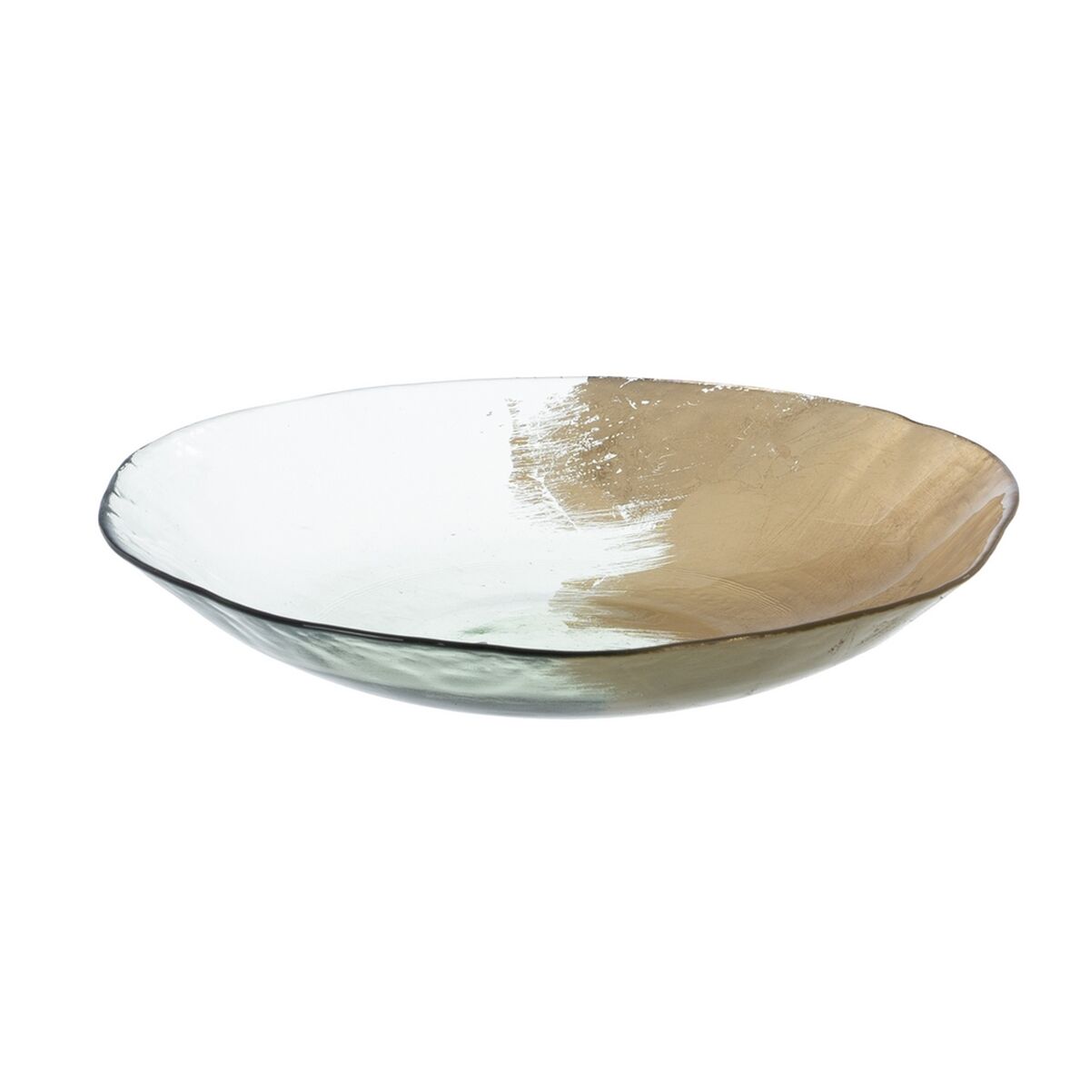 Bordsdekoration Gyllene Glas 29 x 29 x 5 cm