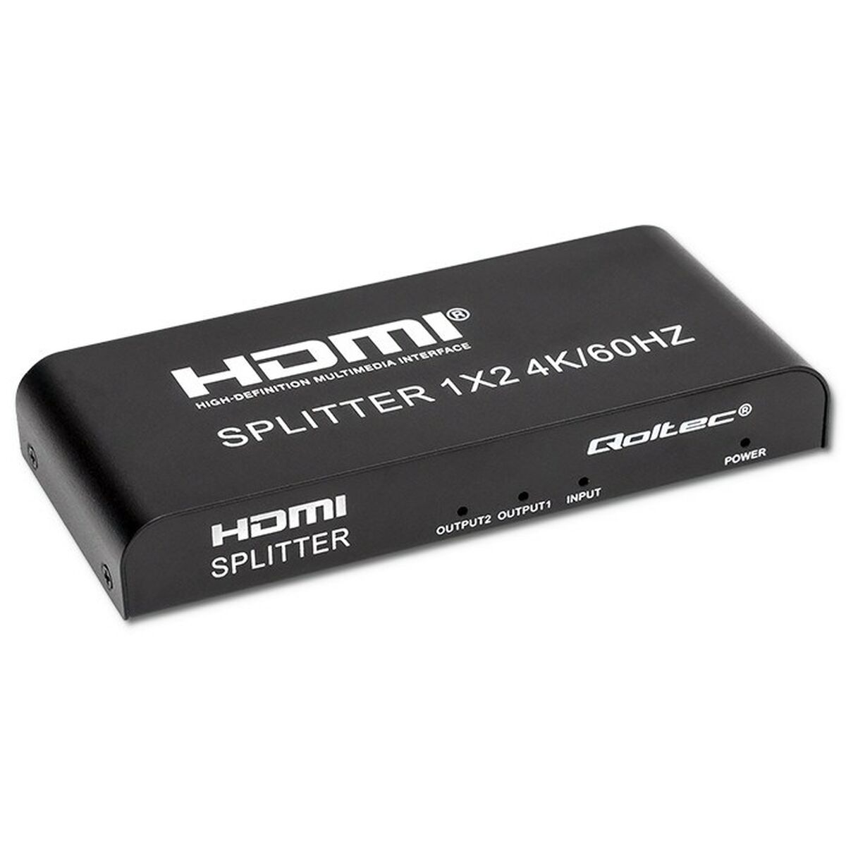 HDMI-Brytare Qoltec 51797 Svart - 2
