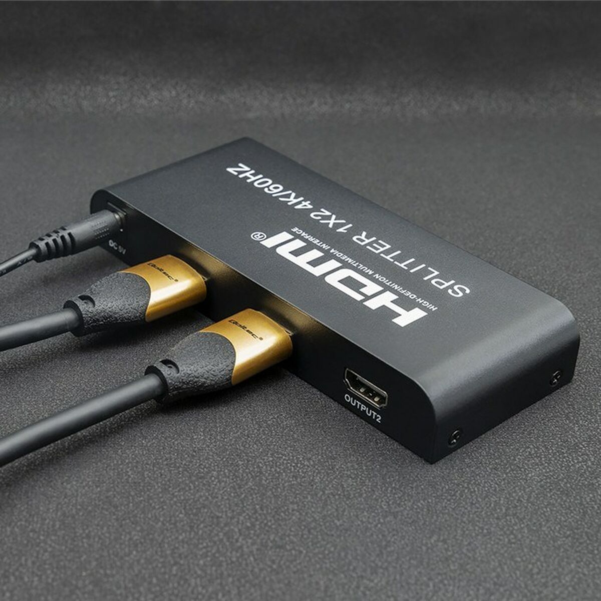 HDMI-Brytare Qoltec 51797 Svart - 4