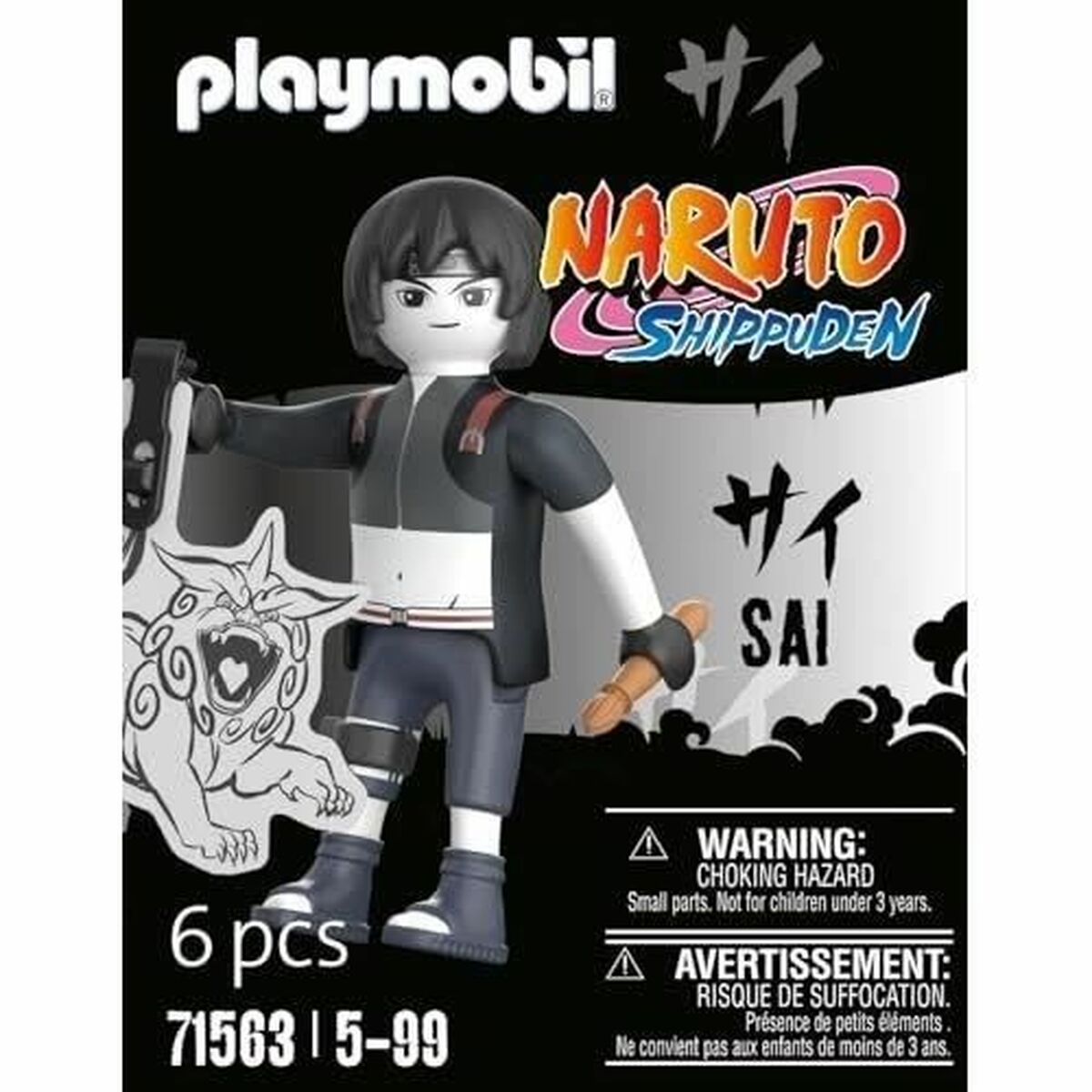 Figurer Playmobil Naruto 71563 6 Delar - 3
