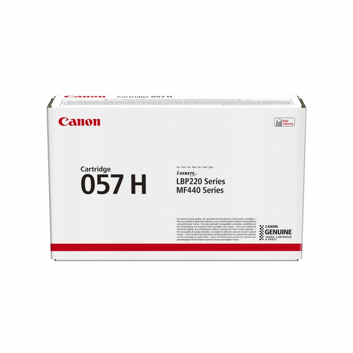 Original Toner Canon i-SENSYS 057H Svart